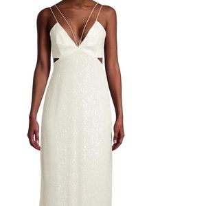 NWT - Sachin & Babi's - Vivi Sequin-Embroidered Midi-Dress